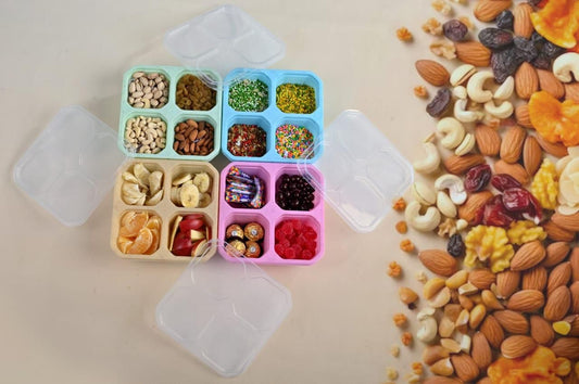 4 Cube Containers Pack of 4