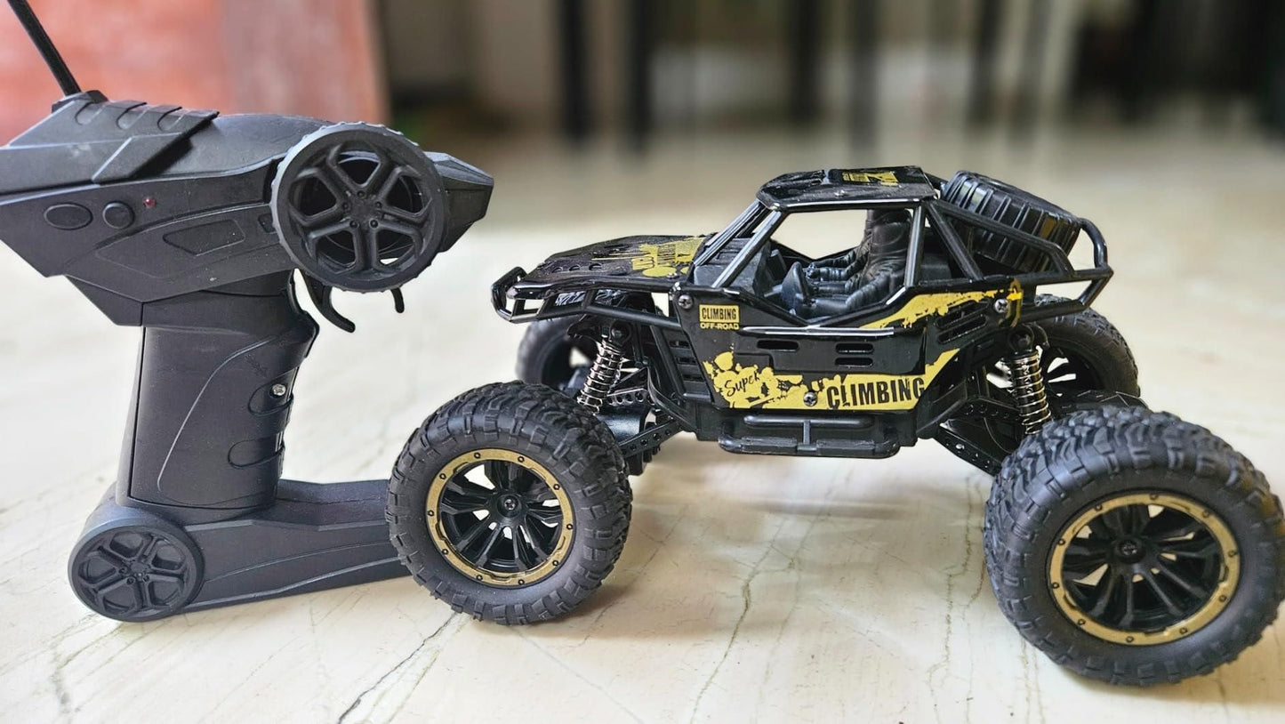 Remote Controlled Rock Crawler Monster Truck Toy Vehicle for Kids And Adults.